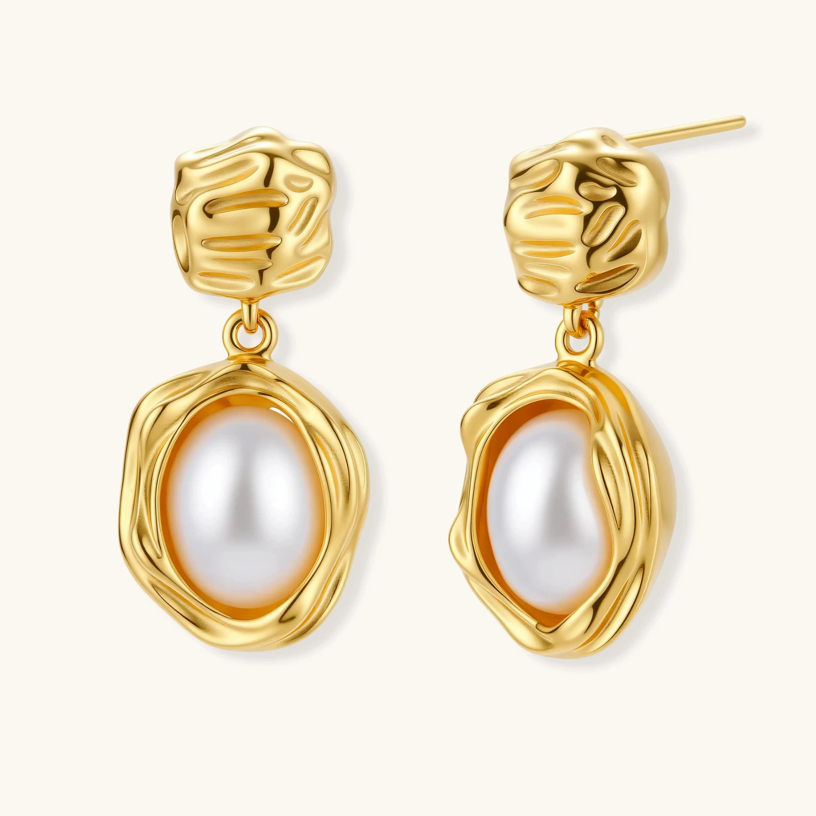Golden Bloom Pearl Drops