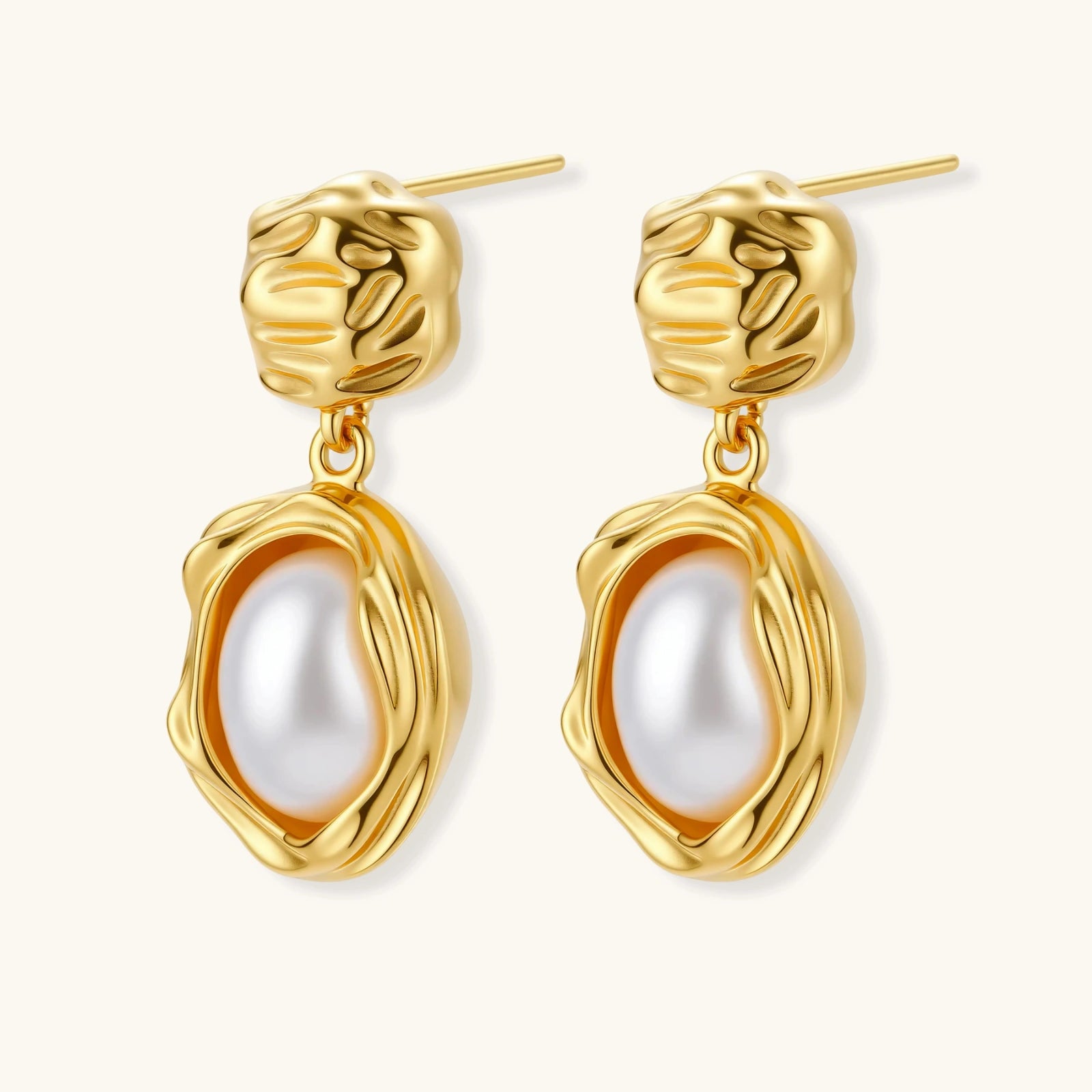 Golden Bloom Pearl Drops