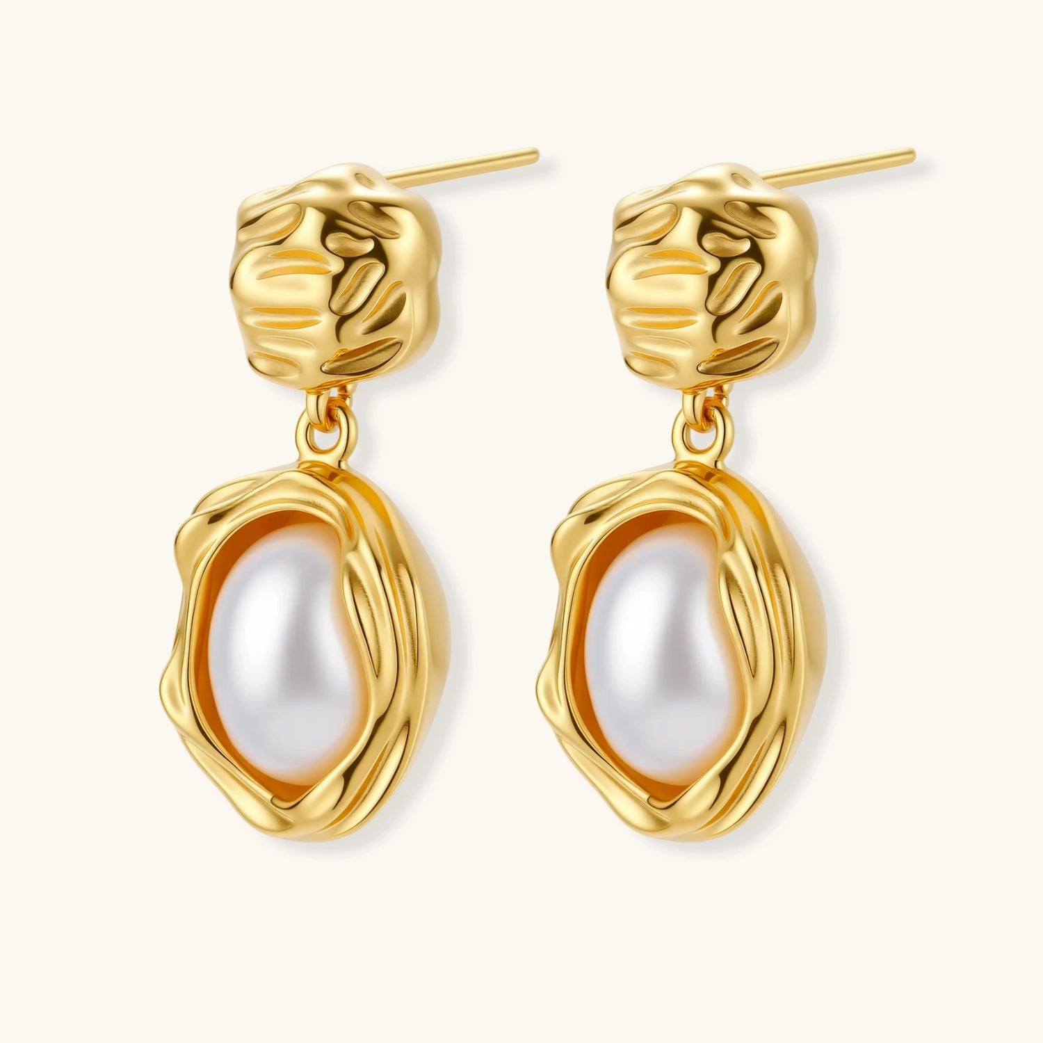 Golden Bloom Pearl Drops