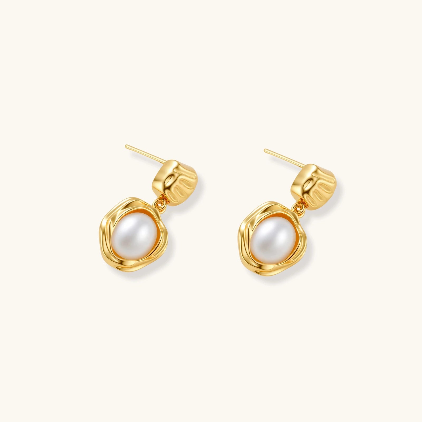 Golden Bloom Pearl Drops