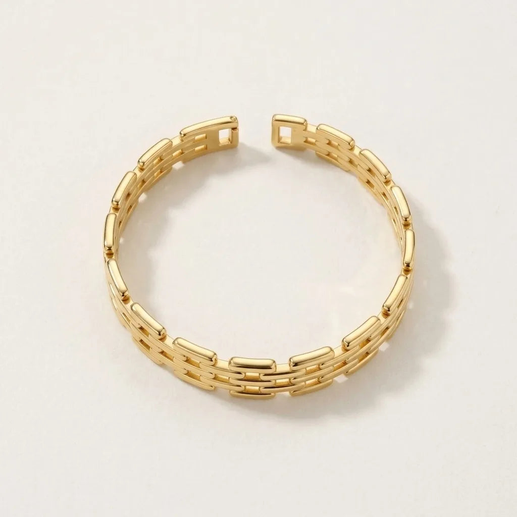 Grid Link Bracelet