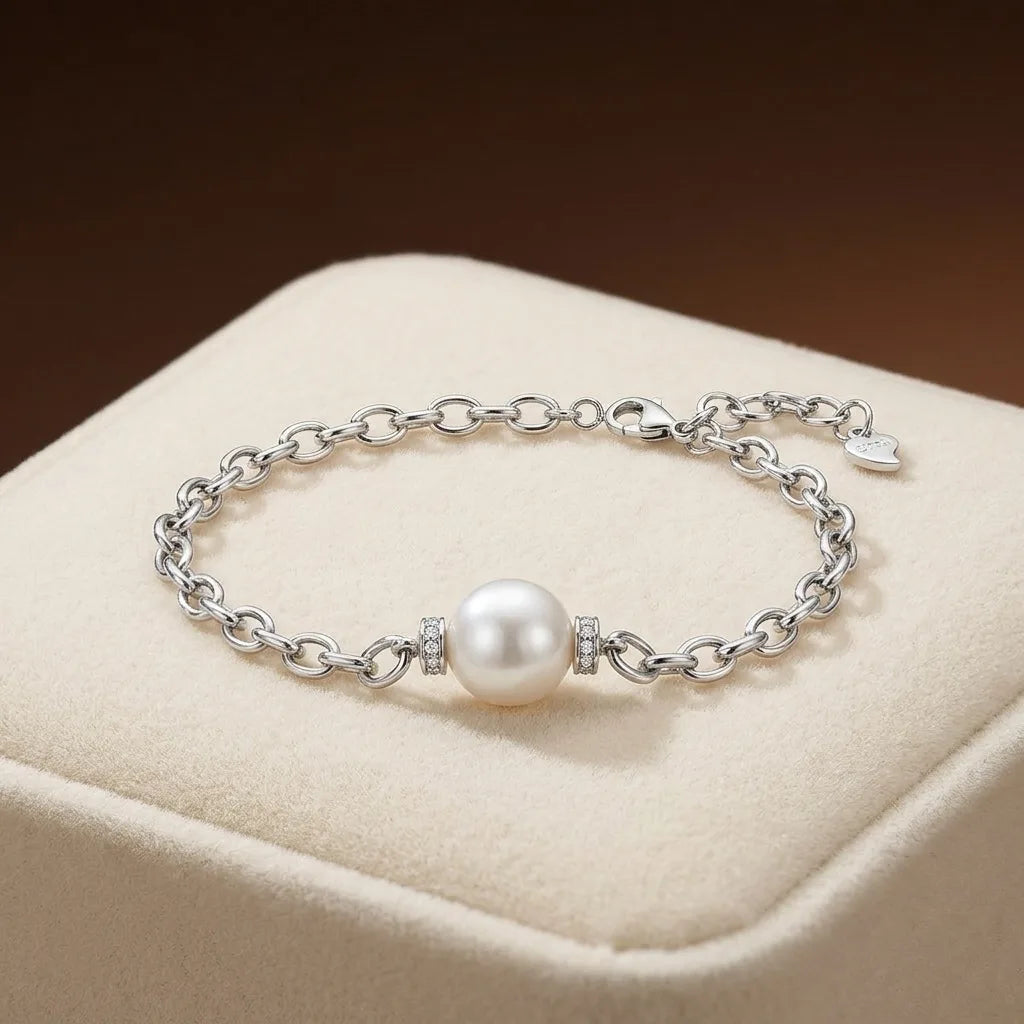 Pearl Chain Bracelet