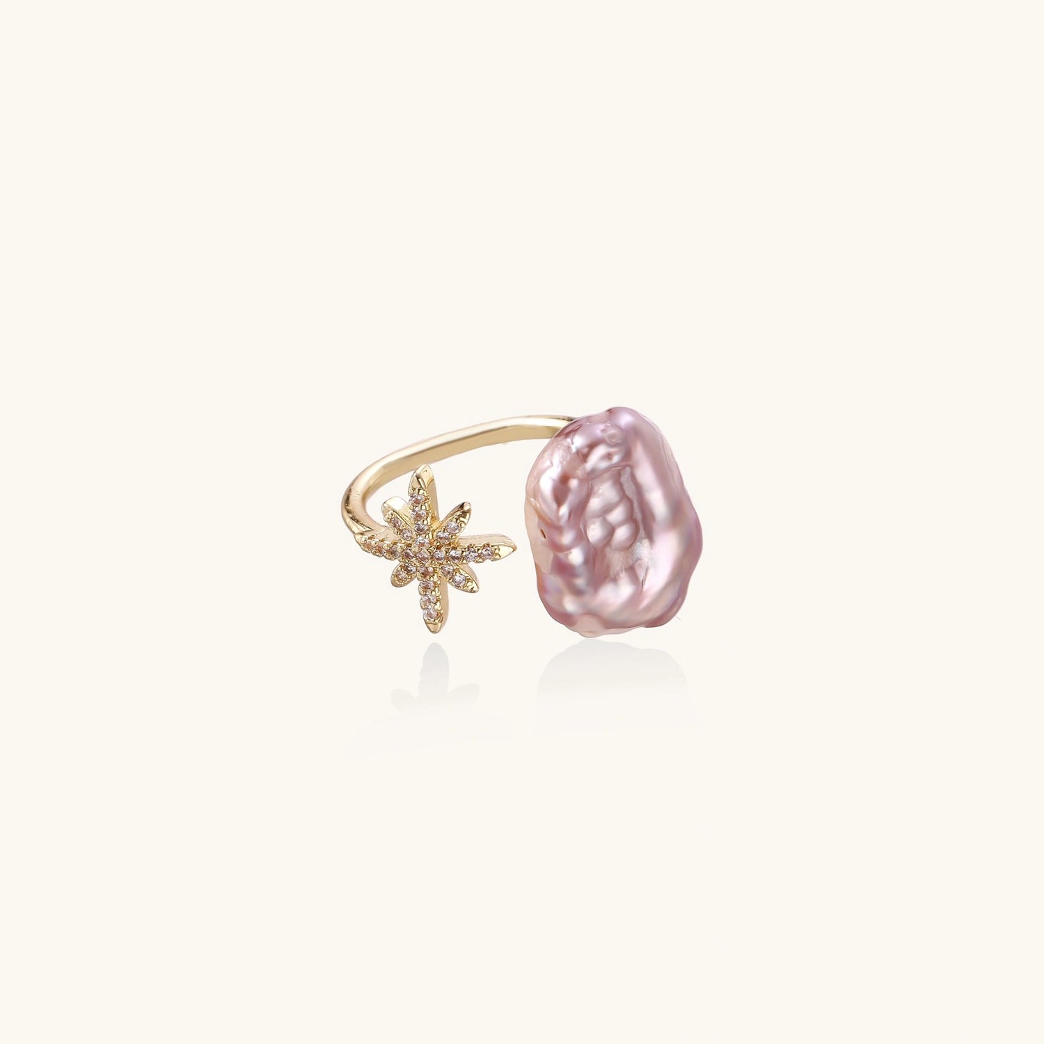 Starlit Pearl Dreams Ring