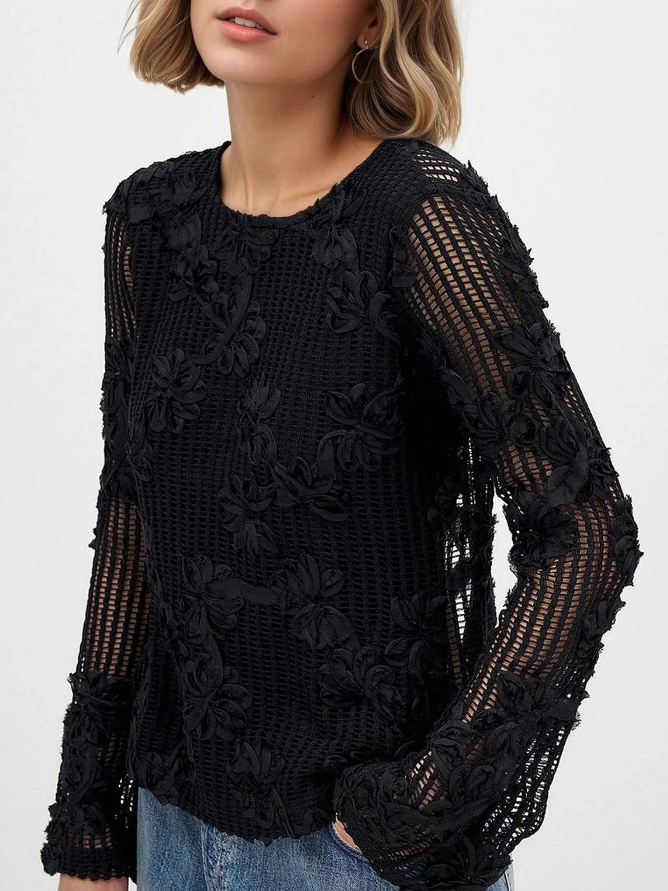 Beautiful Lace Tied Backless Blouses