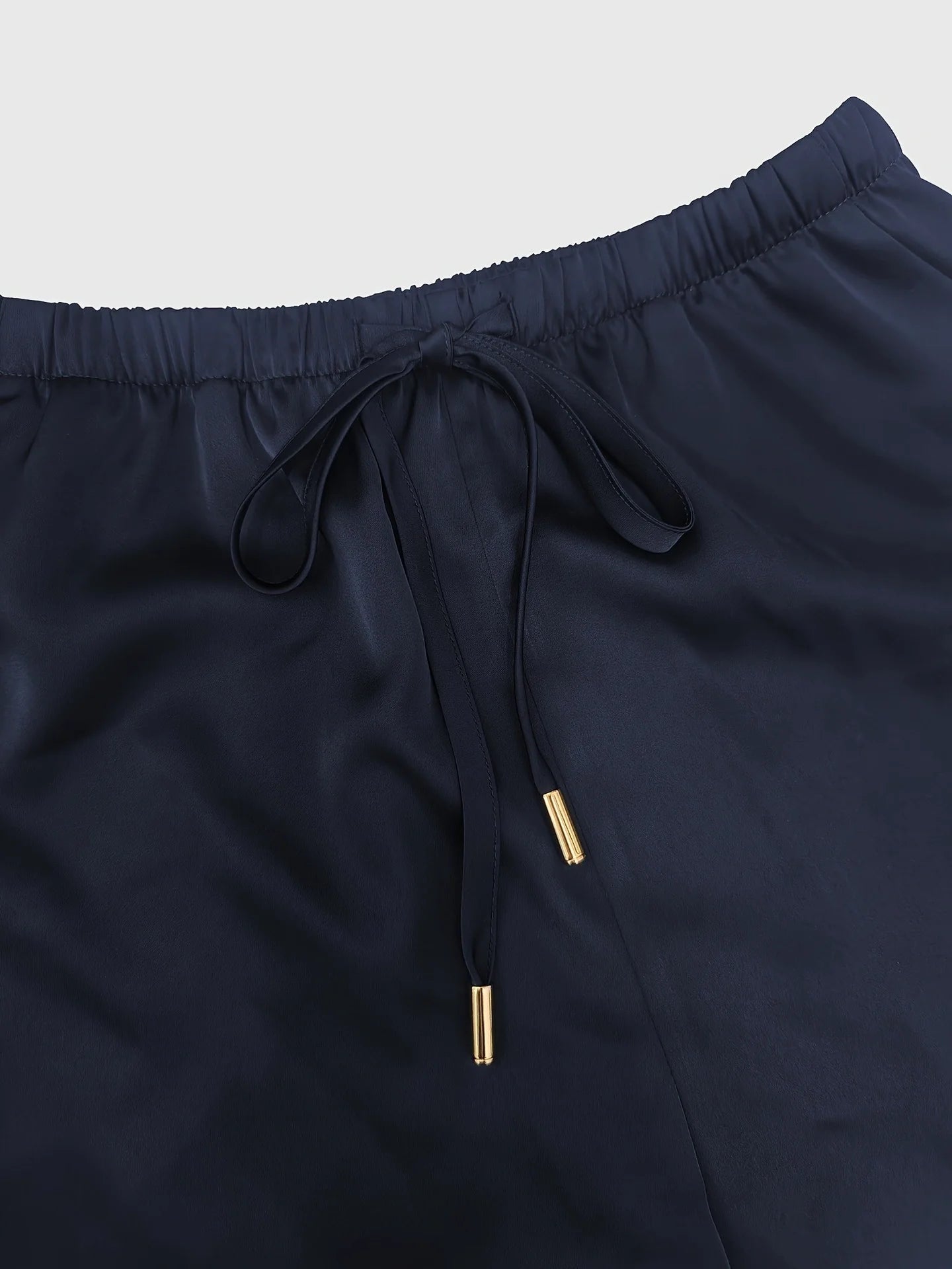 Casual Navy Blue Women's Set