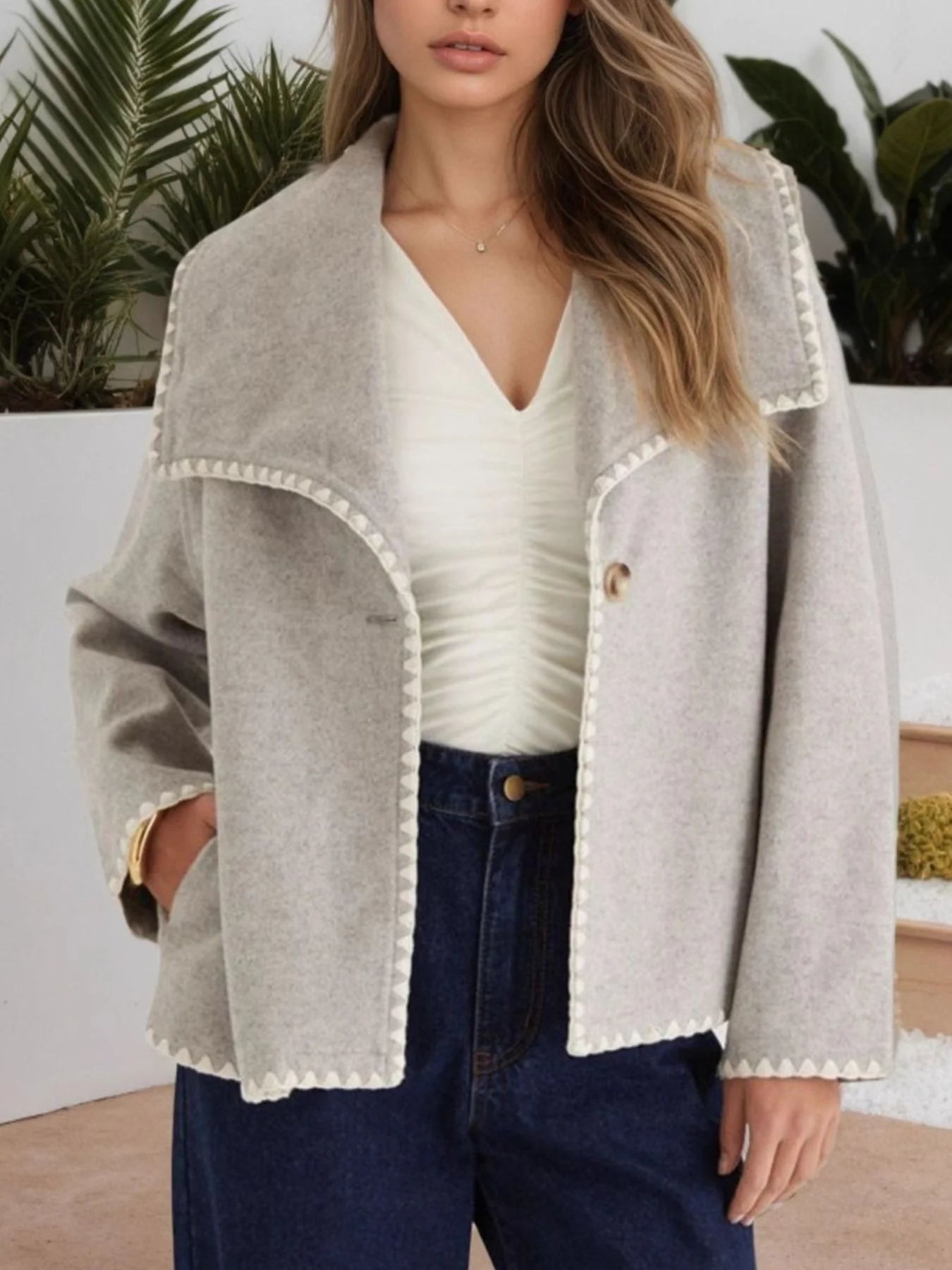 Comfortable Basic Style Jacket