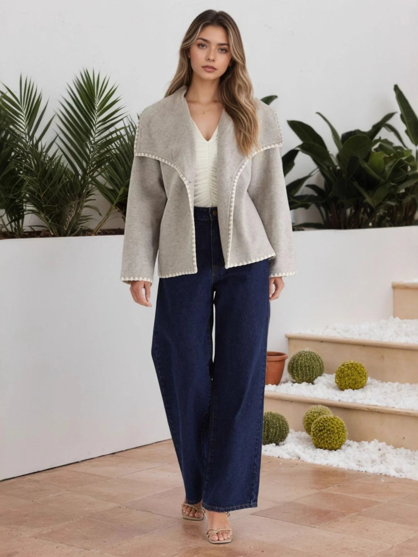 Comfortable Basic Style Jacket