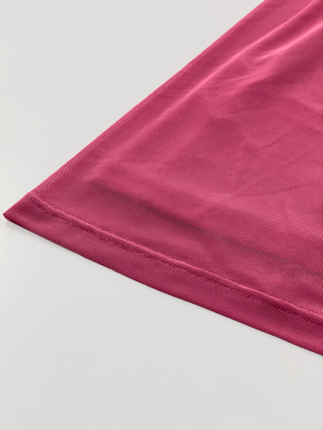 Deep Rose Bodycon Dress with Moderate Stretch