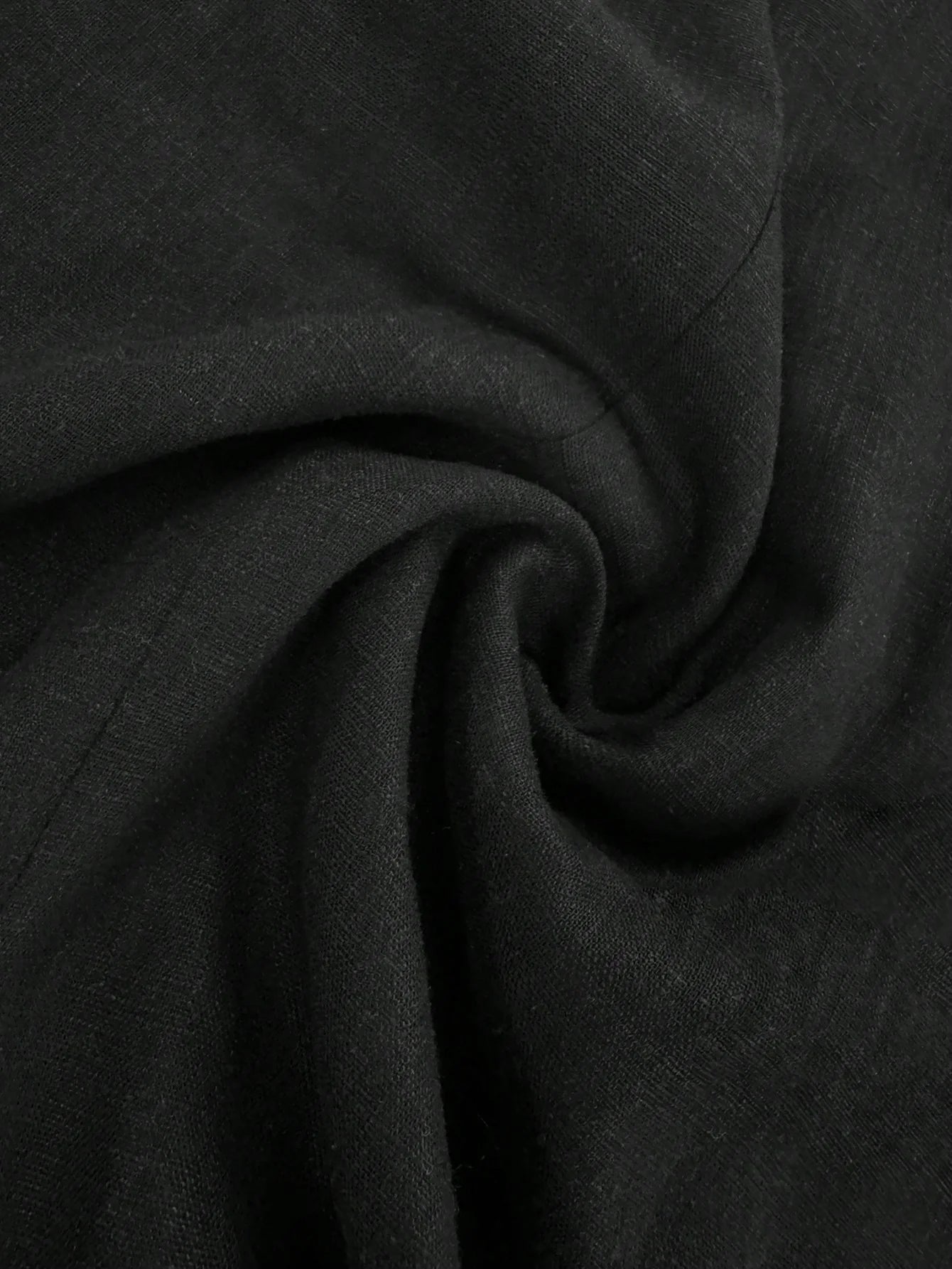 Luxurious Black Buttoned Sets