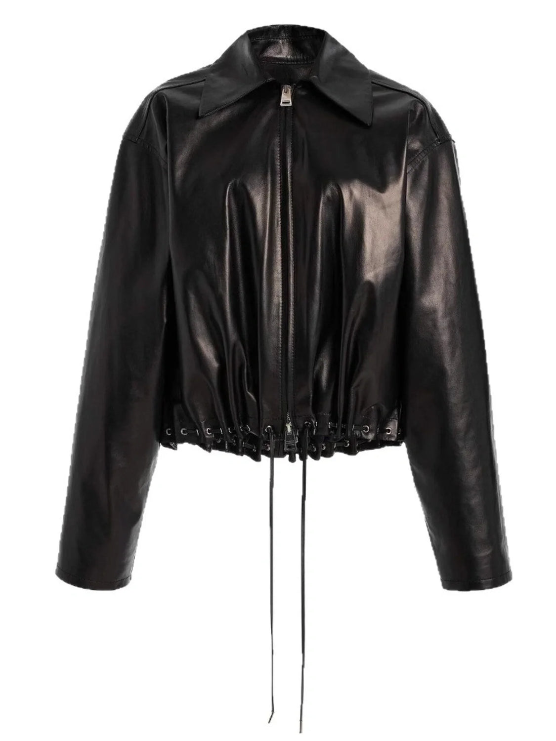 Soft Black Zipper Jacket