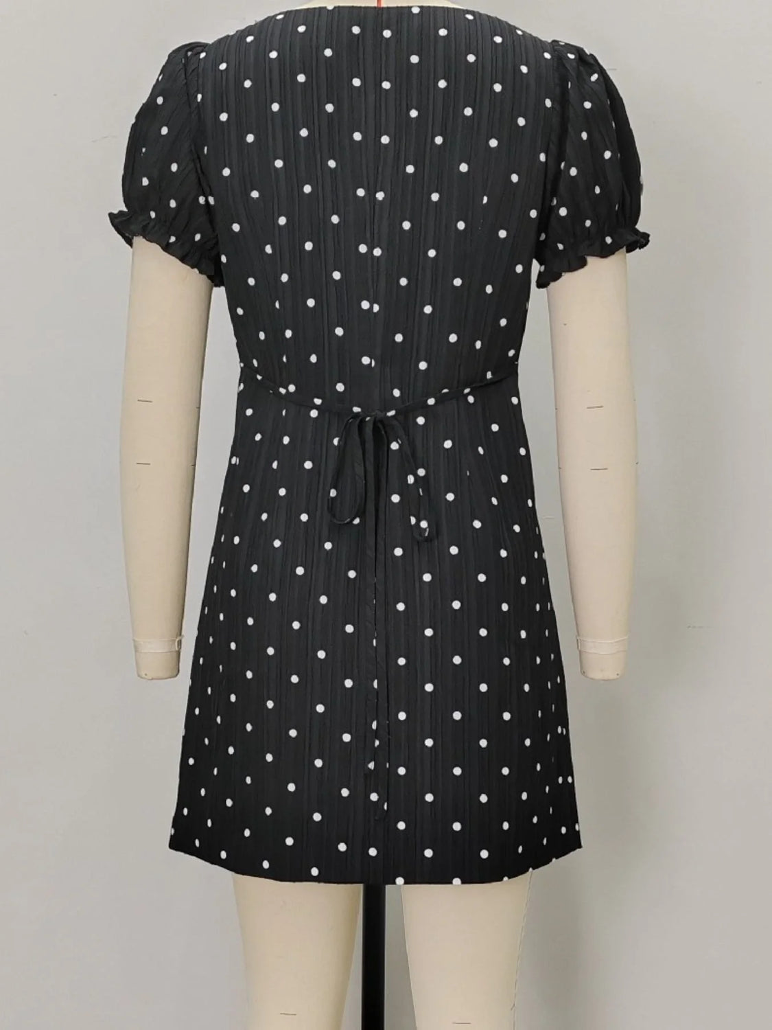Soft Stretch Polkadot Dress