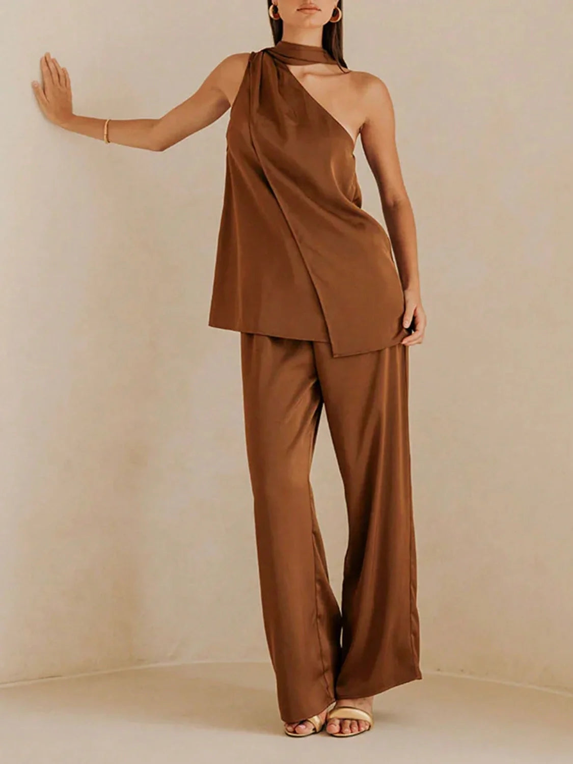 Stylish & Comfy Caramel Set