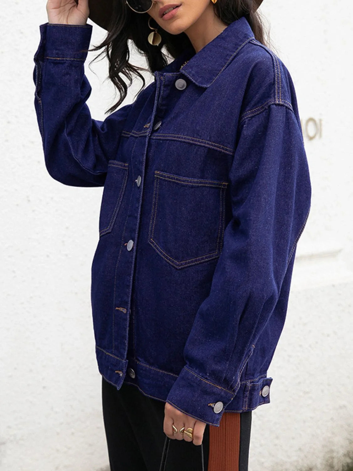 Timeless Buttoned Denim Jacket